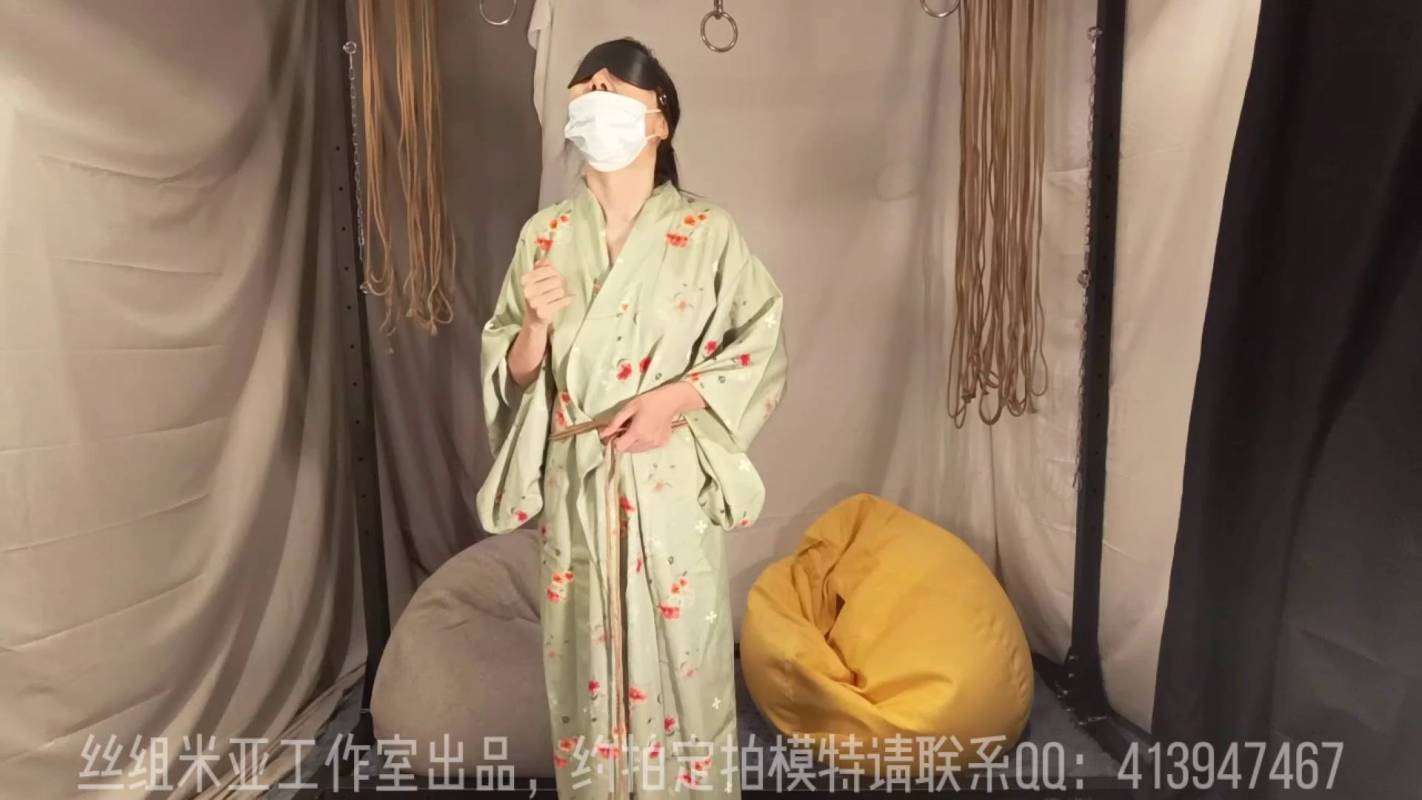 网友原创紧缚吊缚新作之模特樱桃的和服吊缚体验！可以在线看！